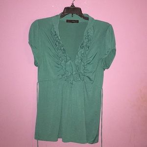 HeartSoul Teal Blouse